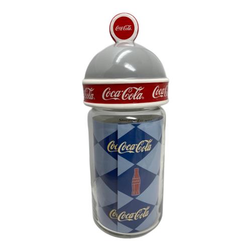 Coca Cola (コカコーラ) 保存容器 円柱型 グレー