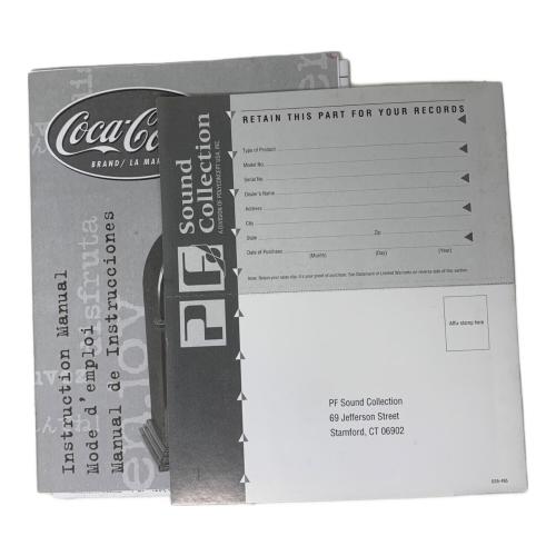 Coca Cola (コカコーラ) ジュークボックス ラジオ レトロホビー