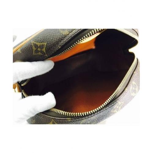 LOUIS VUITTON (ルイ・ヴィトン) ショルダーポーチ ブラウン モノグラム M51221 121800 SN0083