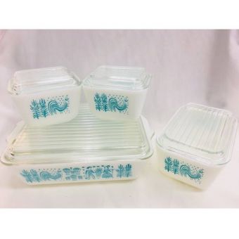 OLD PYREX レフケース8ピースセット