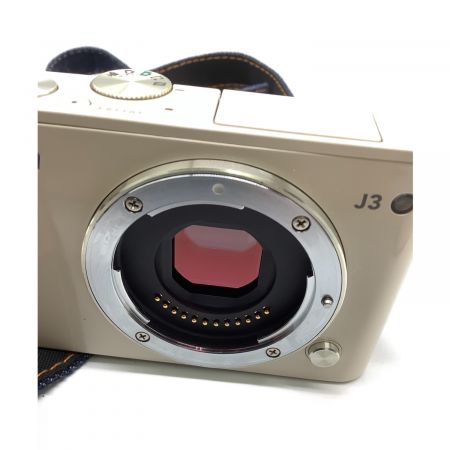 Nikon (ニコン) ミラーレス一眼カメラ 小型10倍ズームキット デニムストラップ nikon 1 J3 25001062