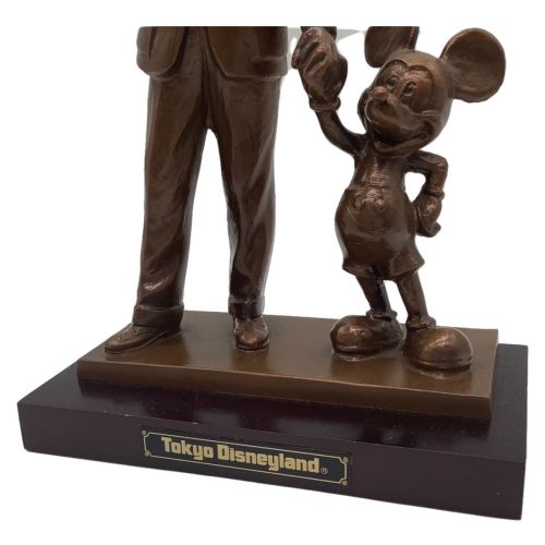 ディズニー ミッキーマウス&ミニーマウス銅像 - 置物