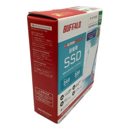 BUFFALO (バッファロー) ポータブルSSD SSD-PG500U3-WC