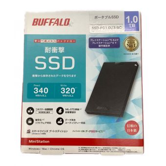 BUFFALO (バッファロー) 外付けSSD SSD-PG1.0U3-BC