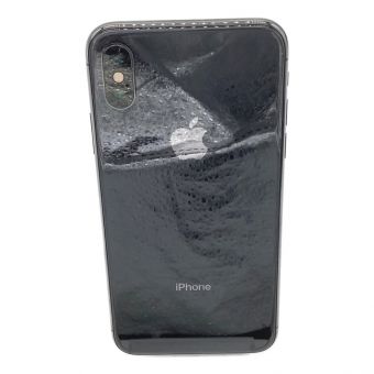Apple (アップル) iPhoneX MQC12JA SIMフリー 256GB バッテリー:Aランク 程度:Aランク ○ サインアウト確認済 356740081093685