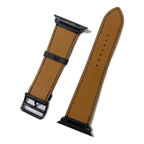 HERMES (エルメス) Apple WATCH44mmケース用ベルト ブラック 
