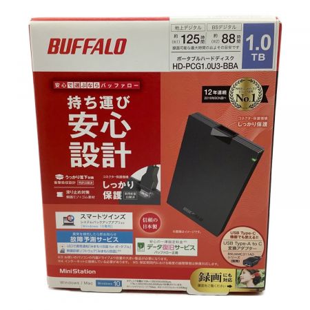 BUFFALO (バッファロー) 外付けHDD 0U3-BBA HD-PCG1