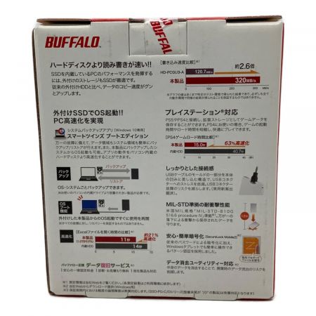 BUFFALO (バッファロー) 外付けHDD 0U3-WC SSD-PG1