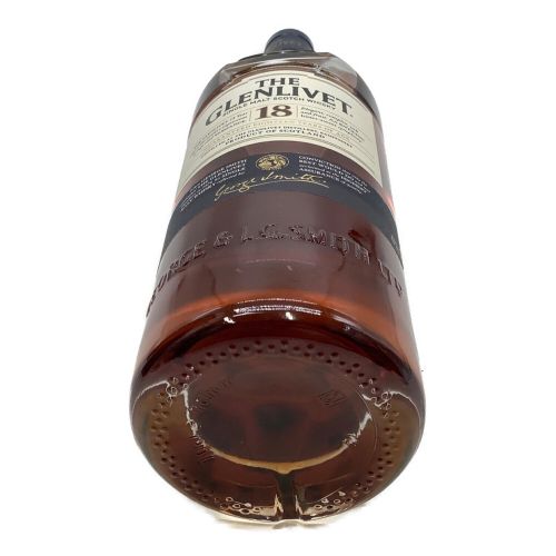 グレンリベット (GLENLIVET) スコッチ 700ml 18年 未開封