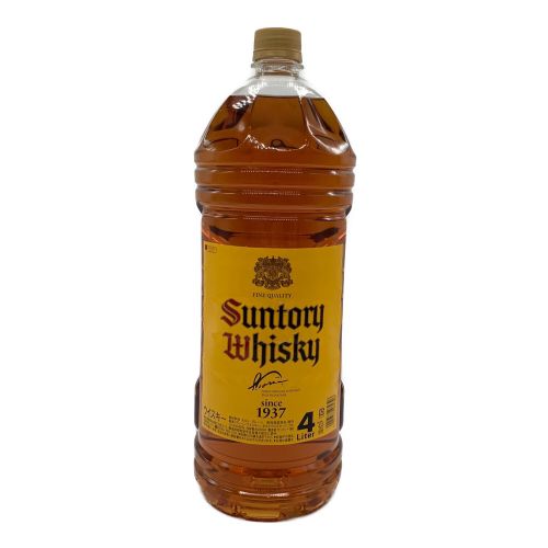 SUNTORY (サントリー) 角瓶 4L 未開封