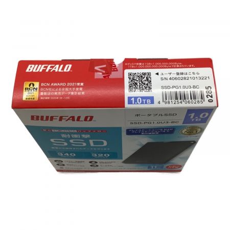 BUFFALO (バッファロー) ポータブルハードディスク 2.0TB HD-PGF2.0U3-BWHA