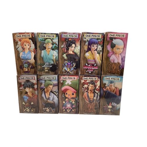 BANDAI (バンダイ) ONE PIECE ワノ国 フィギュア10体セット