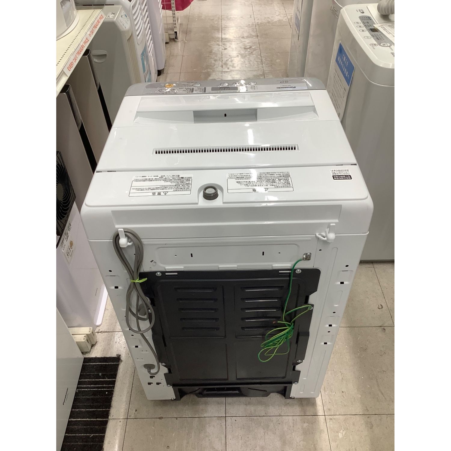 Panasonic NA-F50B11 縦型洗濯機 分解洗浄 2018年製-