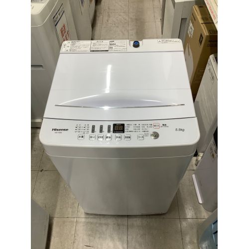 Hisense (ハイセンス) 全自動洗濯機 353 5.5kg HW-T55D 2020年製