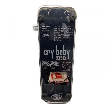 CRY BABY (クライベイビー) エフェクター 535Q