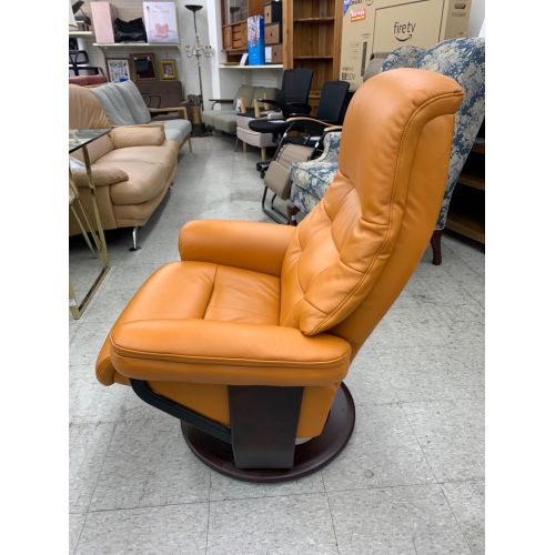 4BK46b IDC大塚家具 テラソー オットマン 貫き スツール 腰掛け  