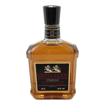 WHYTE&Mackay (ホワイト・アンド・マッカイ) スコッチ 12年 750ml 未開封