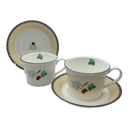 Wedgwood (ウェッジウッド) カップ&ソーサー フルーツシンフォニー 2Pセット