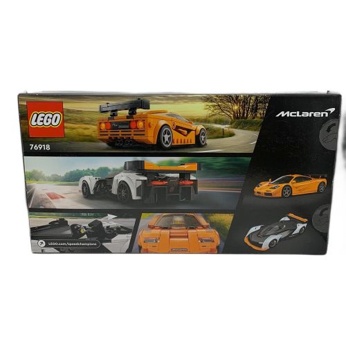 LEGO (レゴ) ブロック 76918 スピードチャンピオン マクラーレン Solus GT & マクラーレン F1 LM