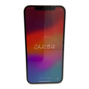 Apple (アップル) iPhone12 本体のみ MGHP3J/A サインアウト確認済 351061782600701 ○ au 修理履歴無し 64GB バッテリー:Aランク(97%) 程度:Aランク iOS