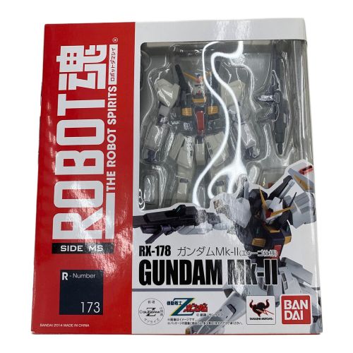 BANDAI (バンダイ) ガンプラ 本体ヤケ有り パーツ欠品有り ROBOT魂  RX-178  ガンダムMk-II(エゥーゴ仕様)