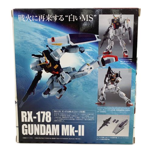 BANDAI (バンダイ) ガンプラ 本体ヤケ有り パーツ欠品有り ROBOT魂  RX-178  ガンダムMk-II(エゥーゴ仕様)