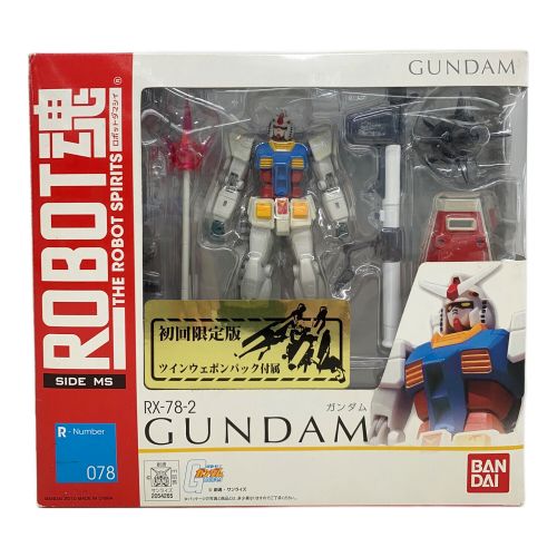 BANDAI (バンダイ) ガンプラ ROBOT魂 ＜SIDE MS＞RX-78-2 ガンダム