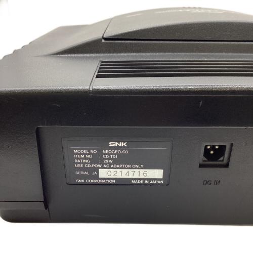 snk (エスエヌケー) NEO-GEO CD CD-T01