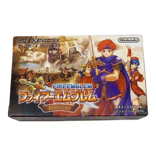 ゲームボーイアドバンス用ソフト ファイアーエンブレム 封印の剣 -