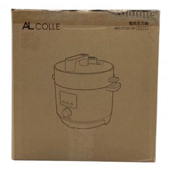 ALCOLLE 電気圧力鍋 APC-T120/W 2024年製