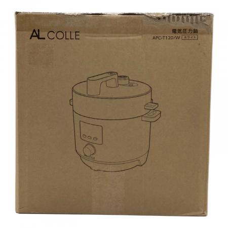 ALCOLLE 電気圧力鍋 APC-T120/W 2024年製｜トレファクONLINE