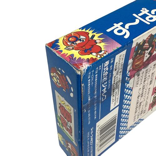 JALECO すーぱー忍者くん スーパーファミコン用ソフト 箱ヤケ、イタミ有り 落書き有り -