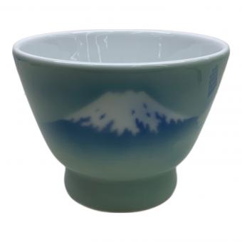 深川製磁 (フカガワセイジ) 茶碗 青磁富士 アルテ・ウァン