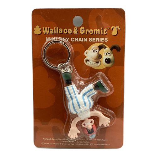 Wallace&Gromit (ウォレスアンドグルミット) ミニキーチェーン ウォレス＆グルミット