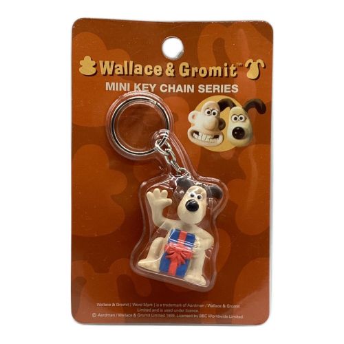 Wallace&Gromit (ウォレスアンドグルミット) ミニキーチェーン ウォレス&グルミット