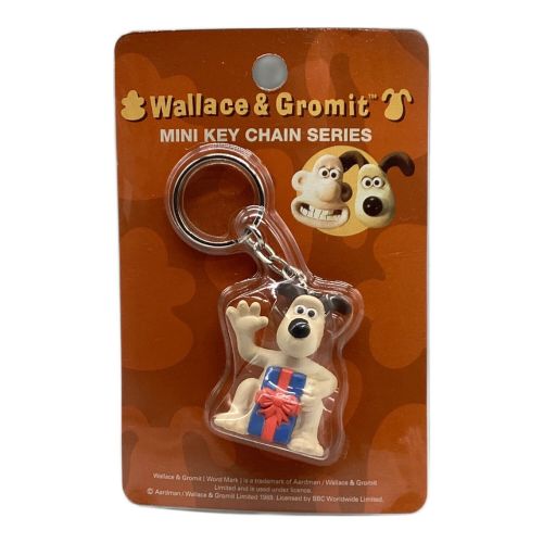 Wallace&Gromit (ウォレスアンドグルミット) ミニキーチェーン ウォレス&グルミット