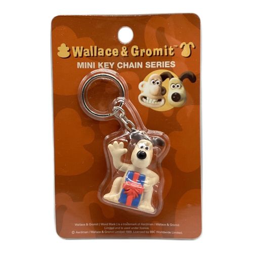 Wallace&Gromit (ウォレスアンドグルミット) ミニキーチェーン ウォレス&グルミット