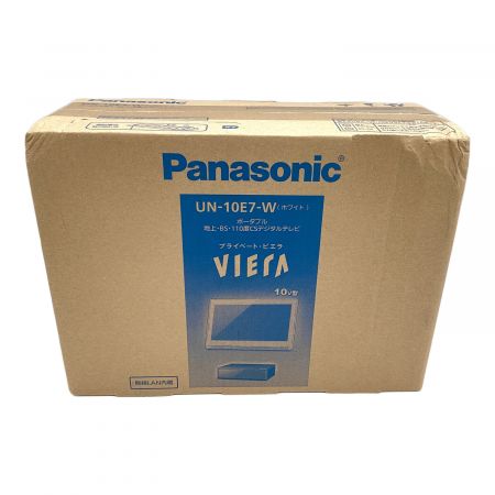 Panasonic ポータブルテレビUN-10E7-W