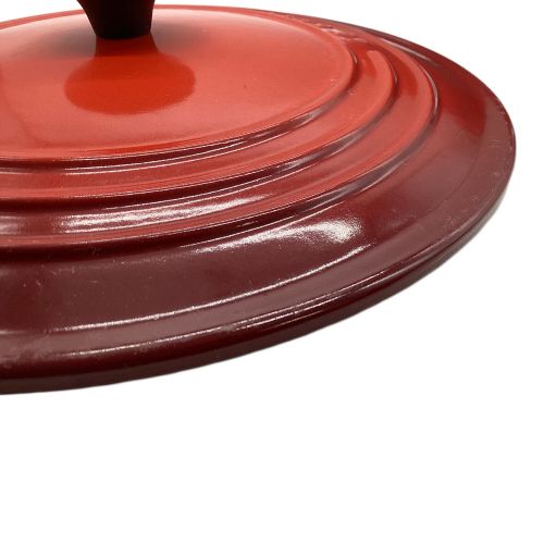 LE CREUSET (ルクルーゼ) 22cm両手鍋（3.3L） レッド