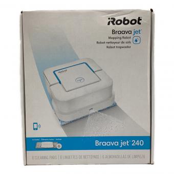 iRobot (アイロボット) ロボットクリーナー Braava Jet 240 程度S(未使用品) 純正バッテリー 未使用品