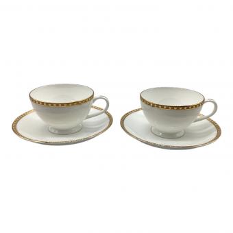 TIFFANY & Co. (ティファニー) カップ&ソーサー ゴールドバンド ペア