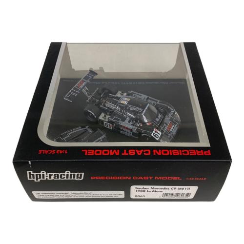 hpi-racing　SPECIFICATION ミニカー Sauber Mercedes C9 1988 Le Mans