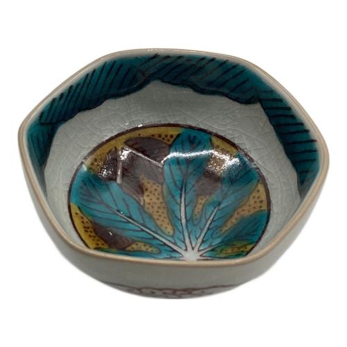 九谷焼 (クタニヤキ) 時代盃 石盛造