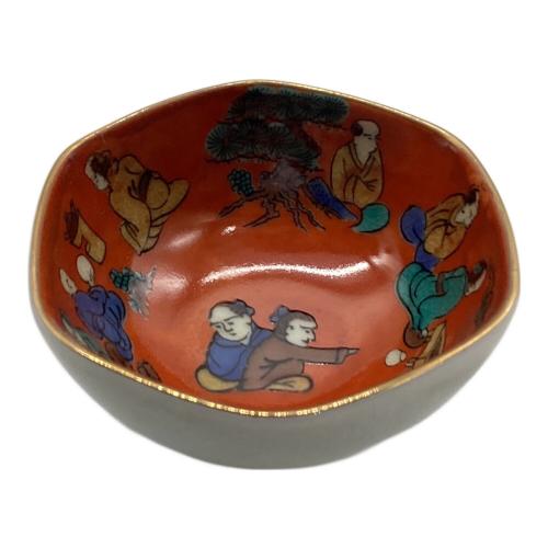 九谷焼 (クタニヤキ) 時代盃 石盛造