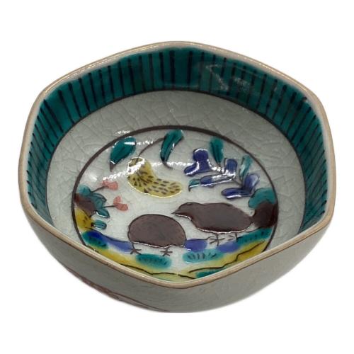 九谷焼 (クタニヤキ) 時代盃 石盛造