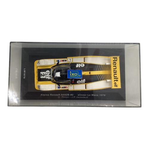 モデルカー Alpine Renault A442B winner Le Mans 1978