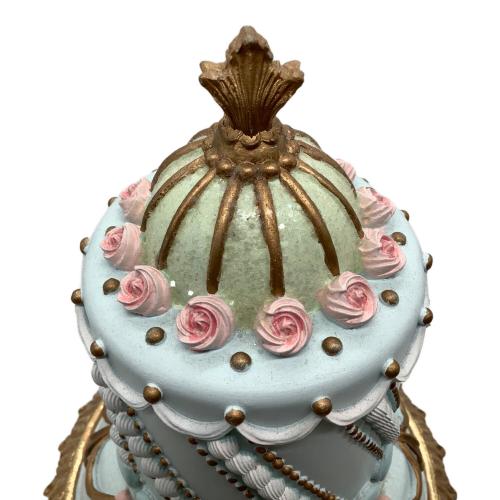 ロゼットケーキオブジェS ブルー