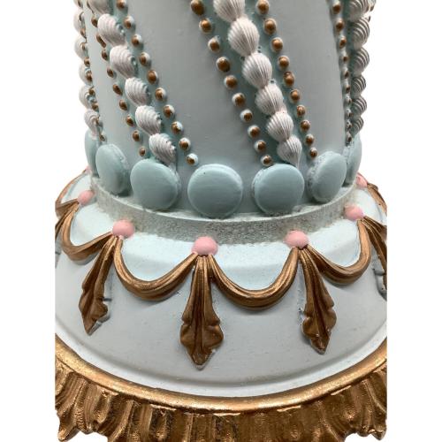 ロゼットケーキオブジェS ブルー