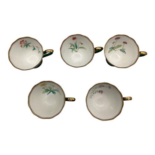 香蘭社 (コウランシャ) カップ&ソーサー つごもり草 5Pセット