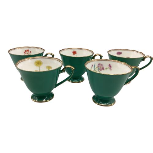 香蘭社 (コウランシャ) カップ&ソーサー つごもり草 5Pセット